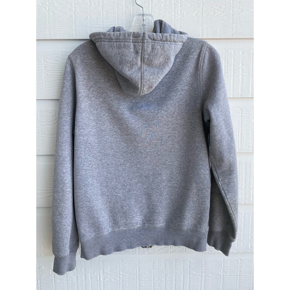 2010 gray Nike Zip hoodie SM Y2K - Picture 2 of 12